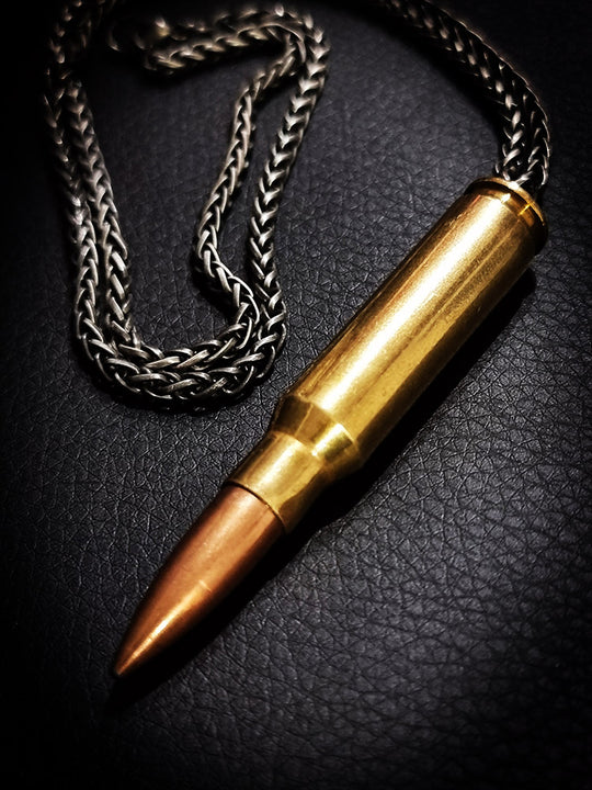 Halskette "Patrone 7.62mm"