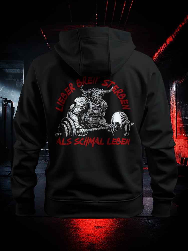 "Lieber Breit Leben" Premium Hoodie