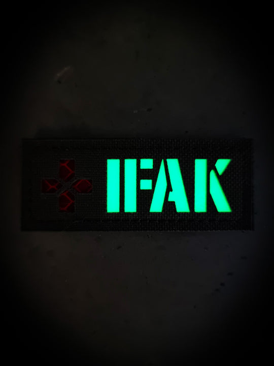 "IFAK" Lasercut Patch Glow Edition