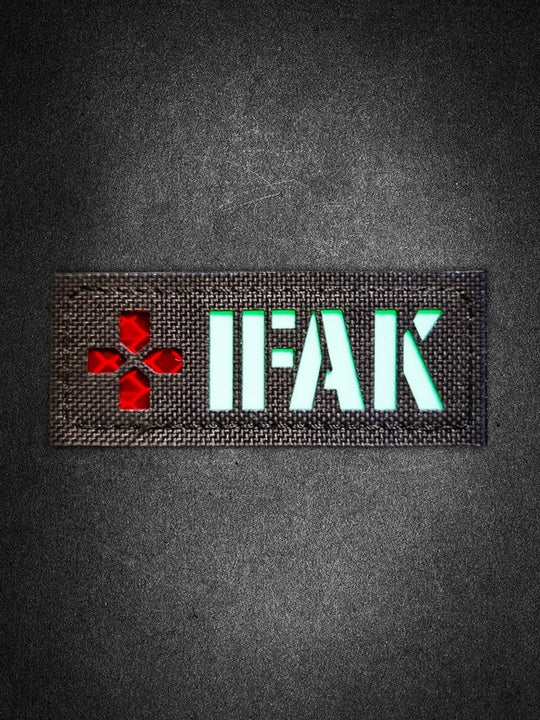 "IFAK" Lasercut Patch Glow Edition