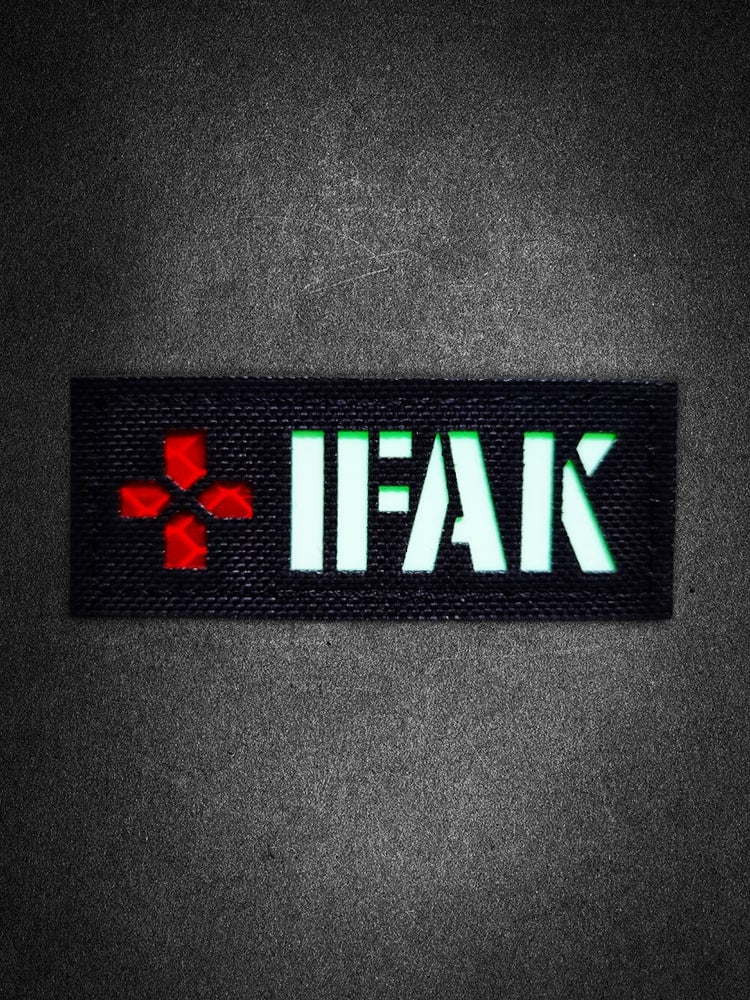 "IFAK" Lasercut Patch Glow Edition