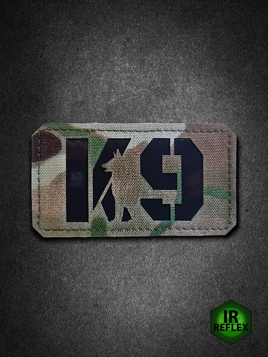 "K9" Lasercut Patch IR