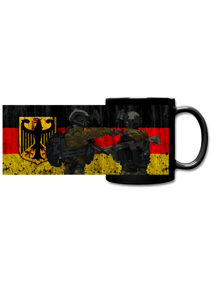 "Kameradschaft" Tasse Schwarz