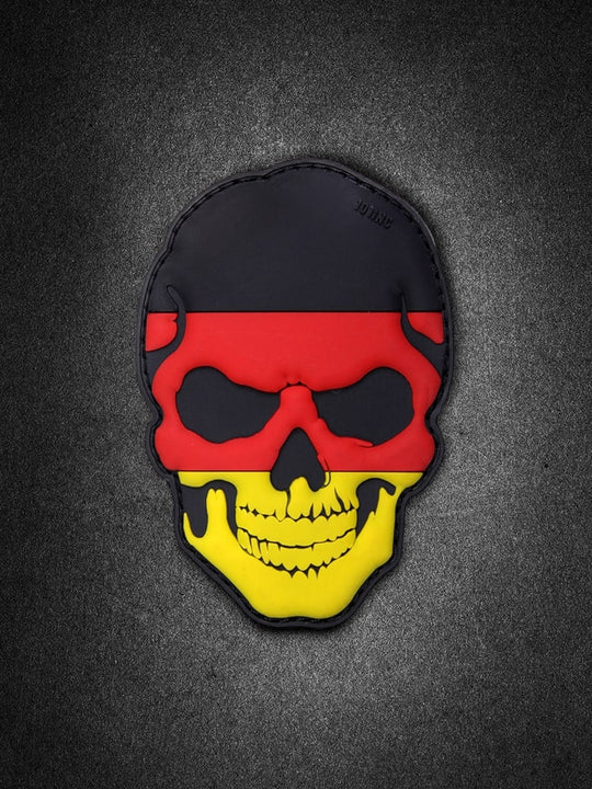 "German Skull" PVC Patch