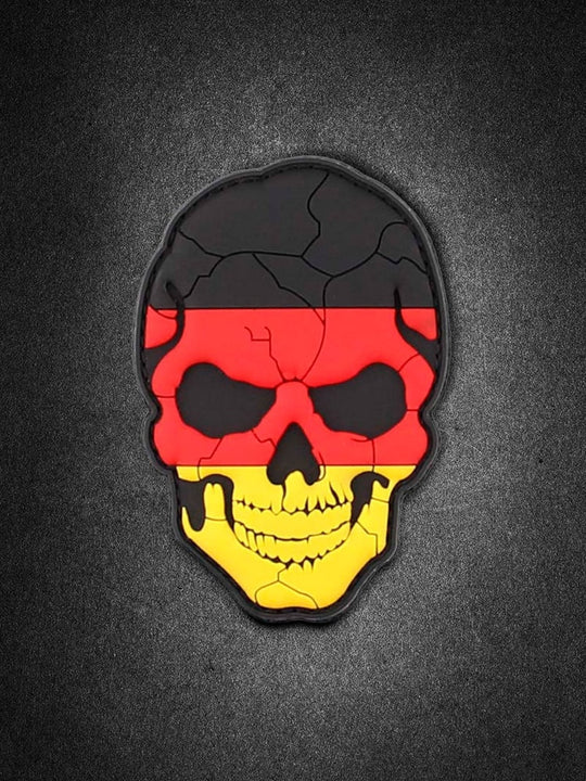 "German Skull" PVC Patch