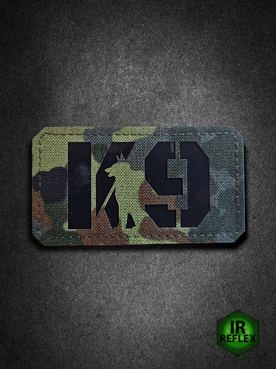 "K9" Lasercut Patch IR