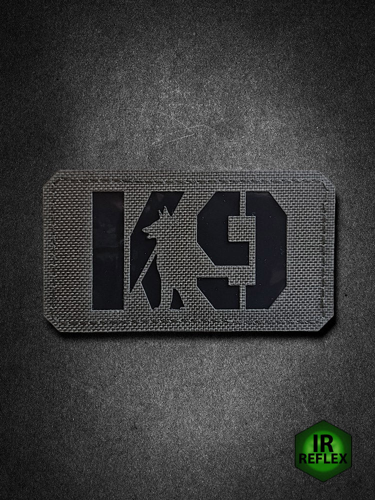 "K9" Lasercut Patch IR