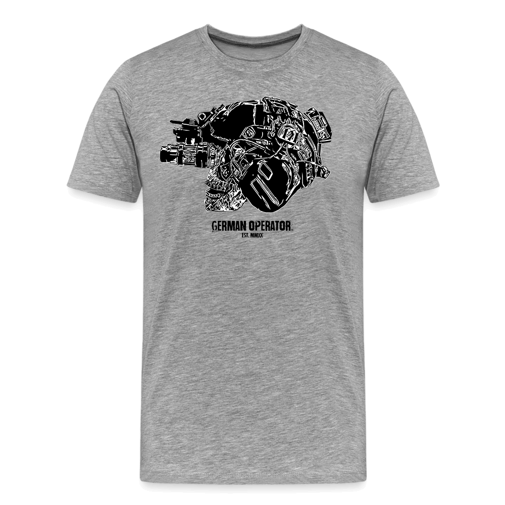 "German Operator Skull" Premium Shirt