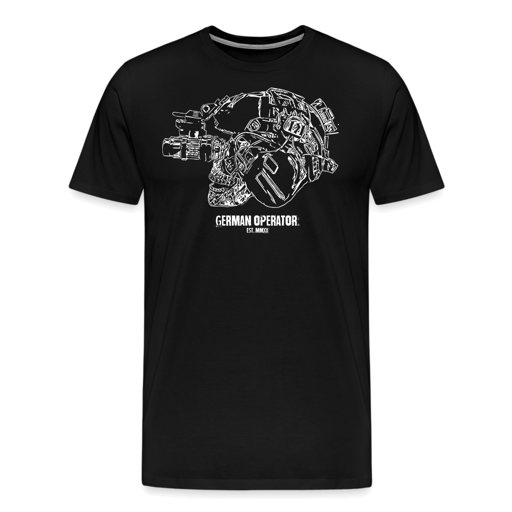 "German Operator Skull" Premium Shirt