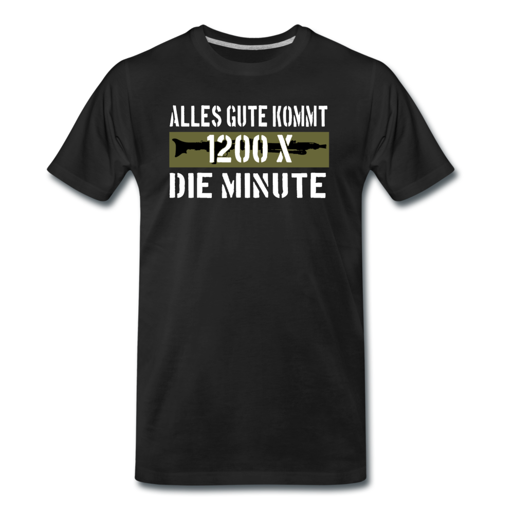 "MG3" Premium Shirt - Schwarz