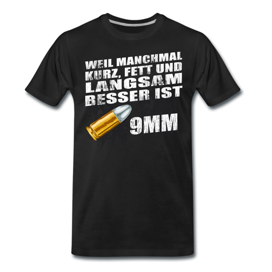 "9mm" Premium Shirt - Schwarz