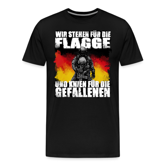 "Wir stehen für die Flagge" Premium Shirt